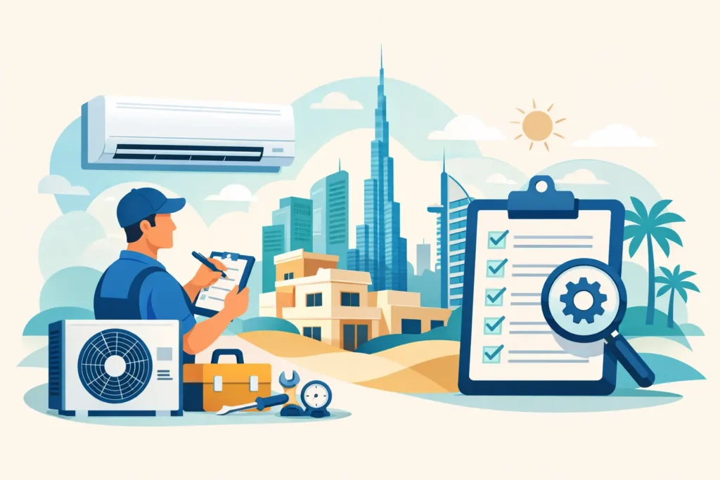 AC Preventive Maintenance Checklist for UAE Properties
