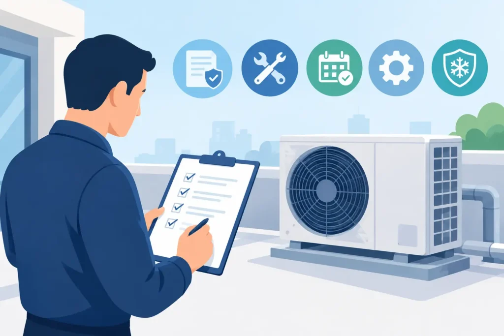 What to Check in an AC Maintenance Contract Review
