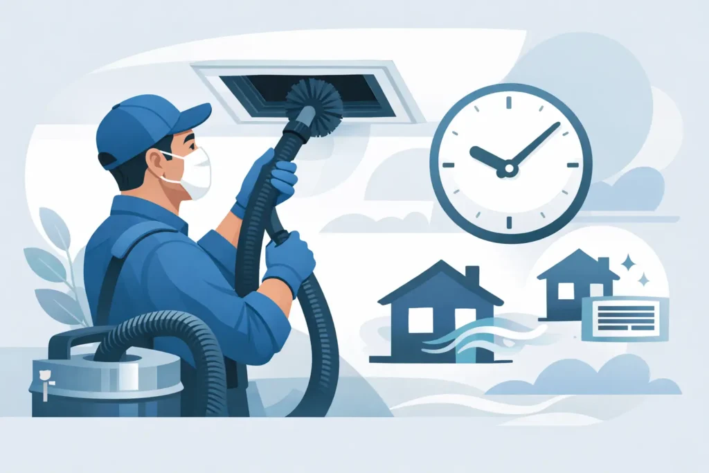 When to Book a Professional Duct Cleaning Service